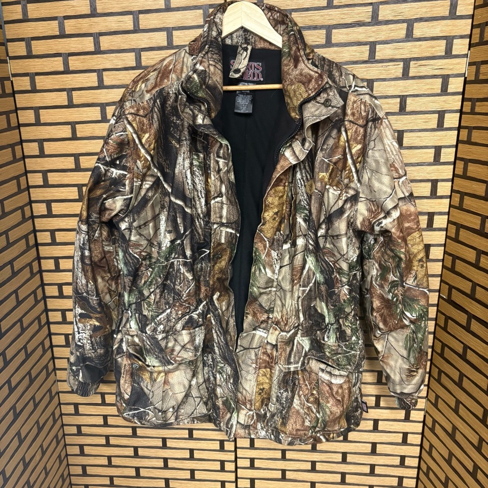 Sports Afield Camo Jacket Size Large